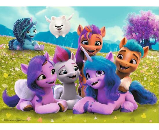 Пазл от бренда Trefl "Дружелюбные пони", 30 элементов