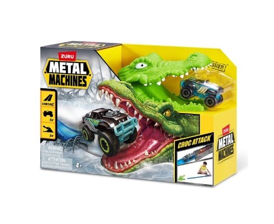 Трек Metal Machines "Атака крокодила" от бренда Zuru Трек Metal Machines "Атака крокодила" от бренда Zuru