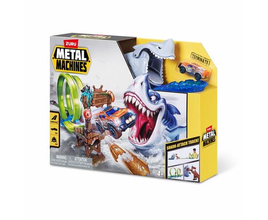 Трек Metal Machines "Атака акулы" от бренда Zuru Трек Metal Machines "Атака акулы" от бренда Zuru