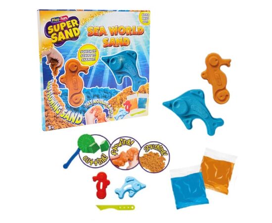 Кинетический набор "Морской мир из песка" от бренда Play-Toys