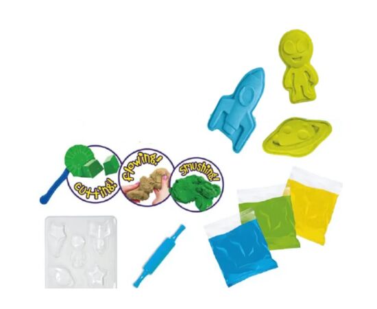 Кинетический набор "Неоновый космический песок" от бренда Play-Toys