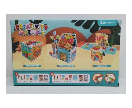 Детская 3D мозаика с инструментами