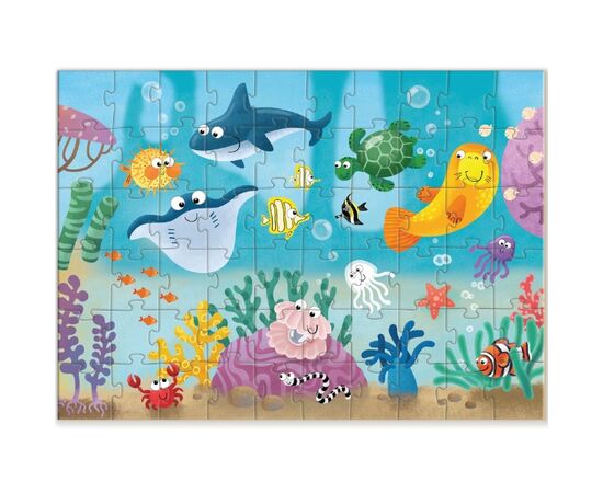 Пазл от бренда Dodo "Подводный мир" серия Животные, 60 элементов Пазл от бренда Dodo "Подводный мир" серия Животные, 60 элементов