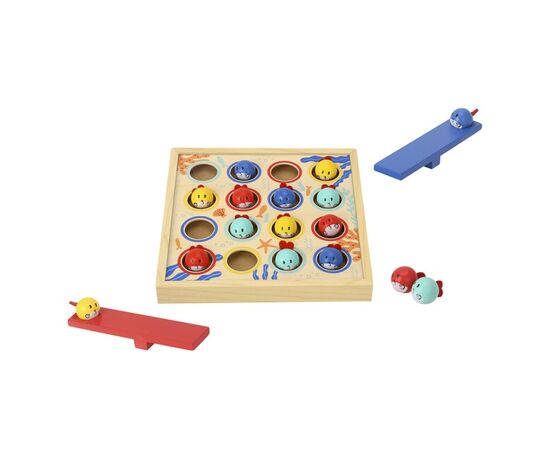 Деревянная игра «Скачки рыбки» от бренда Tooky Toy