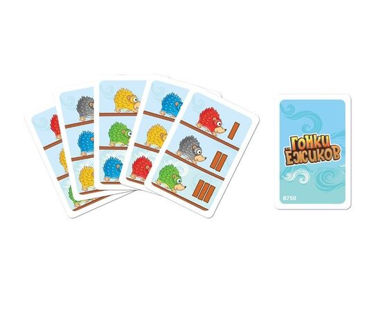 Настольная игра от бренда Zvezda "Гонки ёжиков"