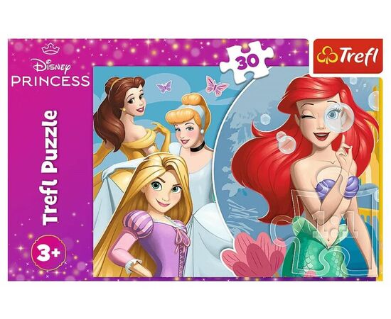 Пазл от бренда Trefl "Прекрасный день принцесс", 30 элементов Пазл от бренда Trefl "Прекрасный день принцесс", 30 элементов