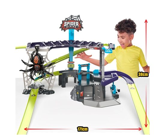 Трек Metal Machines "Удар паука" от бренда Zuru Трек Metal Machines "Удар паука" от бренда Zuru