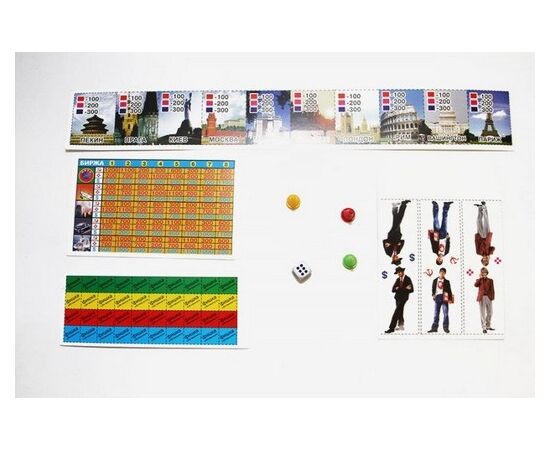 Настольная игра от бренда Danko Toys "Мегаполия-новая экономическая игра"