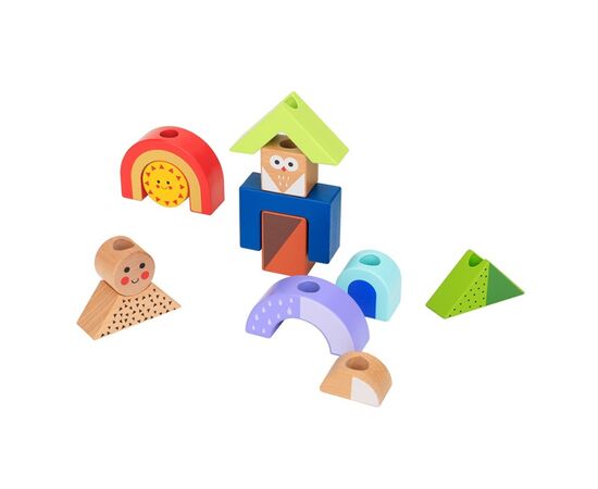 Деревянная игра "Выложи тень" от бренда Tooky Toy Деревянная игра "Выложи тень" от бренда Tooky Toy