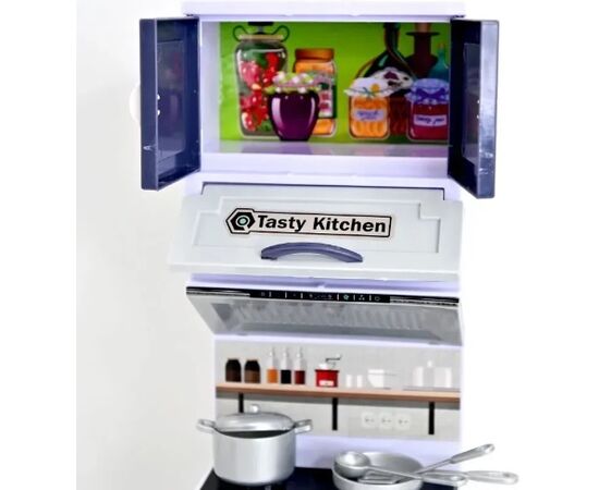 Игрушечная кухня для куклы со звуковыми и световыми эффектами