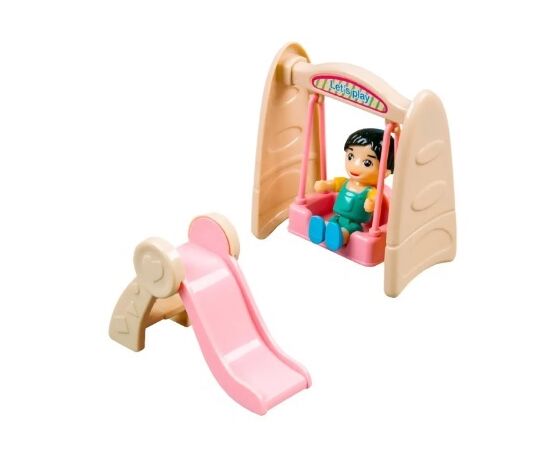 Кукольный домик с аксессуарами "Загородный дом", со звуковыми и световыми эффектами