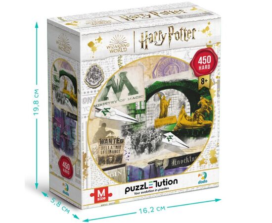 Пазл от бренда Dodo "Министерство магии и Аллея Ноктерна" серия Гарри Поттер, 450 элементов