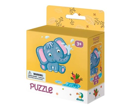 Пазл от бренда Dodo "Слоник", 16 элементов