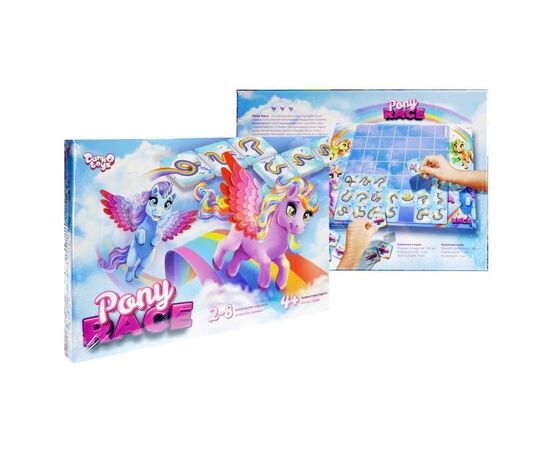 Настольная игра от бренда Danko Toys "Гонки на пони"