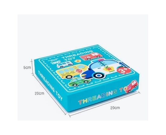 Развивающая шнуровка из дерева "Транспорт" Развивающая шнуровка из дерева "Транспорт"