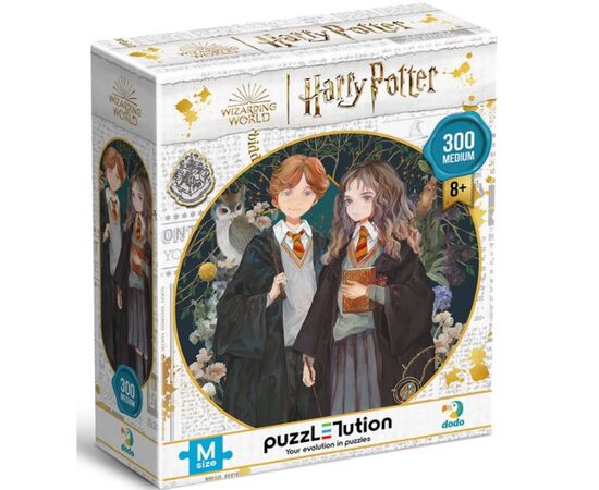 Пазл от бренда Dodo "Гермиона и Рональд" серия Гарри Поттер, 300 элементов