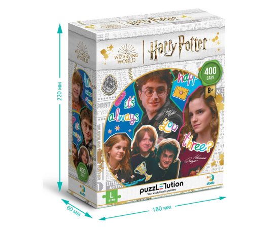 Пазл от бренда Dodo "Всегда эти трое" серия Гарри Поттер, 400 элементов