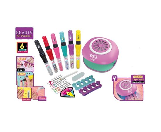 Набор для маникюра и декорирования ногтей