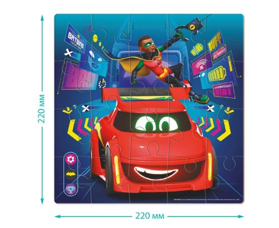 Пазл от бренда Dodo «Красная птица Ред», серия Progressive, 20 элементов