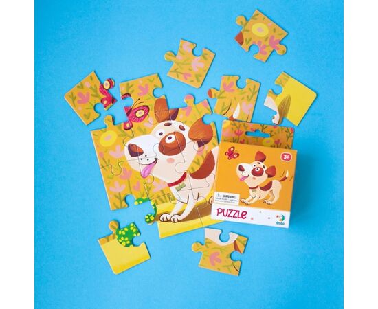 Пазл от бренда Dodo "Пёсик", 16 элементов