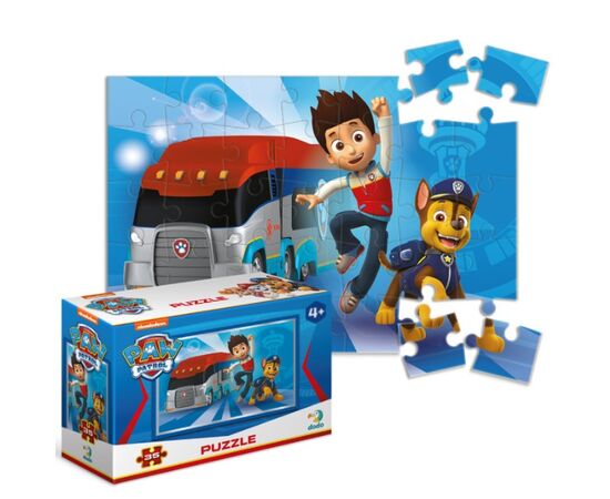 Пазл-мини от бренда Dodo «Зик Райдер и Гончик», серия Щенячий патруль, 35 элементов