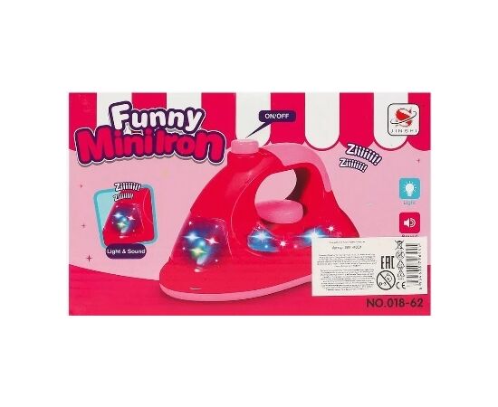 Детская бытовая техника "Забавный мини-утюг", со звуковыми и световыми эффектами