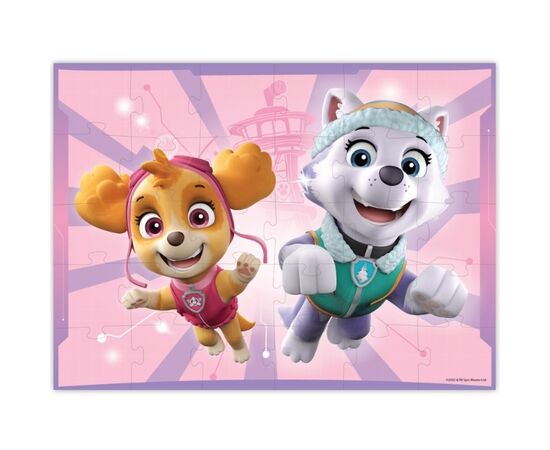 Пазл от бренда Dodo "Скай и Эверест", серия Щенячий патруль, 30 элементов