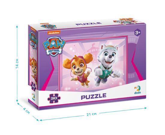 Пазл от бренда Dodo "Скай и Эверест", серия Щенячий патруль, 30 элементов