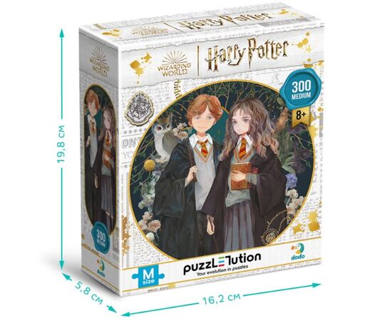 Пазл от бренда Dodo "Гермиона и Рональд" серия Гарри Поттер, 300 элементов