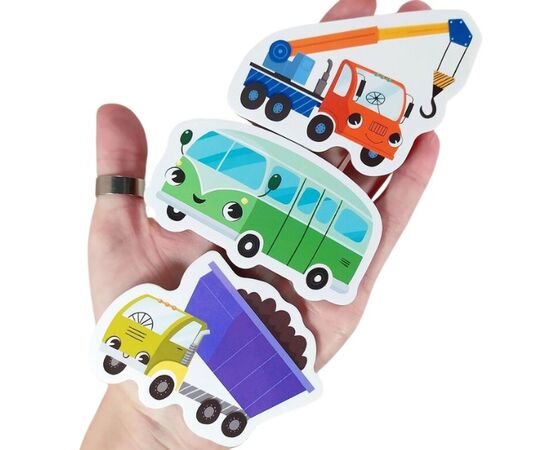 Магнитная игра от бренда Dodo "Транспорт", серия Magnetic set, 15 элементов Магнитная игра от бренда Dodo "Транспорт", серия Magnetic set, 15 элементов