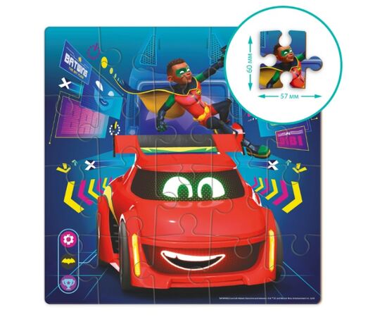 Пазл от бренда Dodo «Красная птица Ред», серия Progressive, 20 элементов