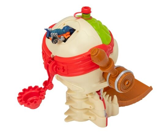 Игровой набор «Трасса с черепом и машинкой, меняющей цвет» от бренда Teamsterz Игровой набор «Трасса с черепом и машинкой, меняющей цвет» от бренда Teamsterz