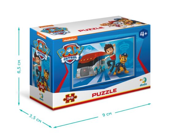 Пазл-мини от бренда Dodo «Зик Райдер и Гончик», серия Щенячий патруль, 35 элементов