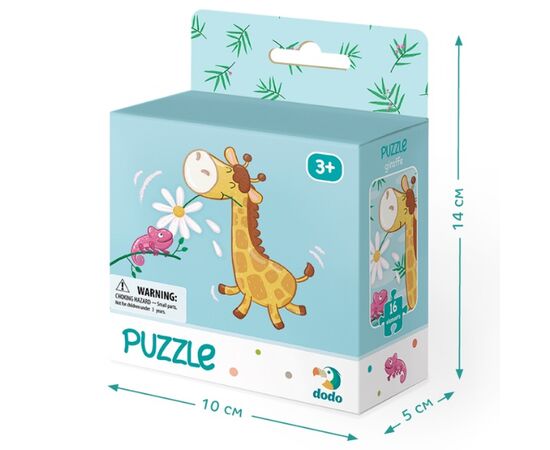 Пазл от бренда Dodo "Жираф", 16 элементов