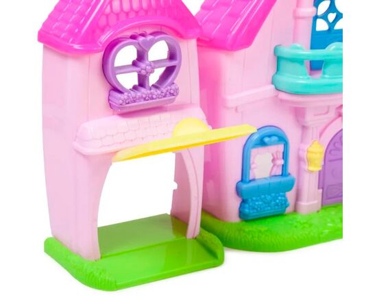 Кукольный домик с аксессуарами "Мой счастливый дом", со звуковыми и световыми эффектами