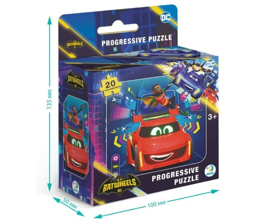 Пазл от бренда Dodo «Красная птица Ред», серия Progressive, 20 элементов