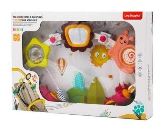 Развивающая дуга для колясок и кроваток "Улитка"