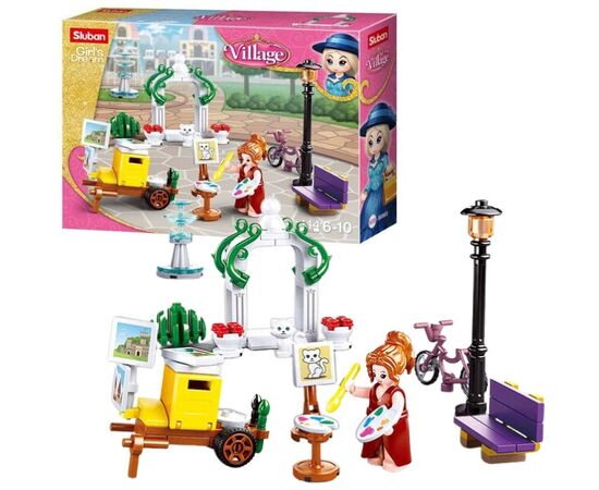 Конструктор от бренда Sluban “Парк”, 114 элементов