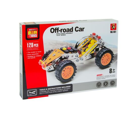 Металлический конструктор "Внедорожник"