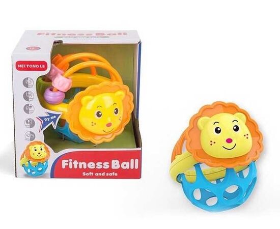 Погремушка в форме шара "Львенок"