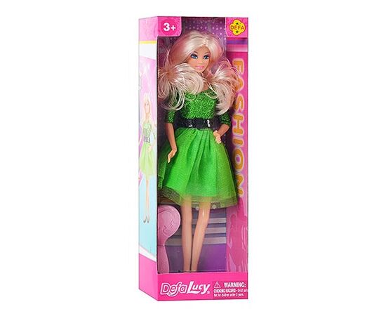 Кукла в зеленом платье от бренда Defa Lucy