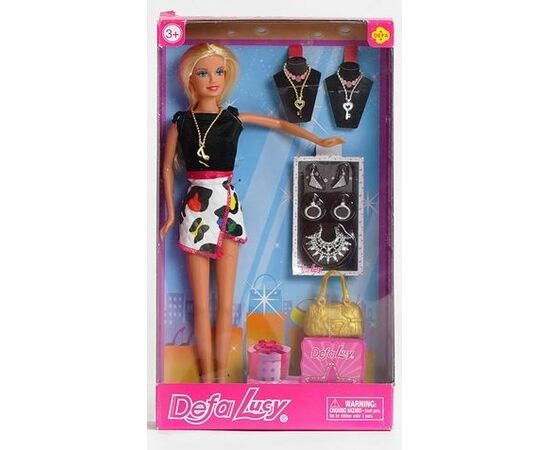 Кукла с сумочкой и аксессуарами от бренда Defa Lucy