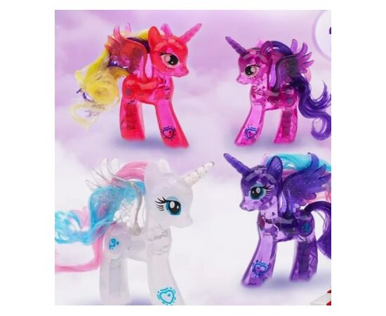 Светящаяся поняшка c гривой (цвет по выбору)