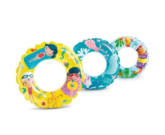 Надувной круг D61см "Рифы океана" 6-10 лет, от бренда Bestway