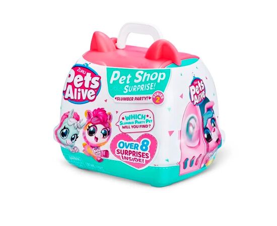 Интерактивная мягкая игрушка Zuru Pet Shop Surprise "Slamber Party"