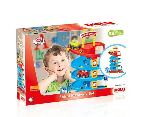 Спиральный трек с машинкой от бренда Dolu