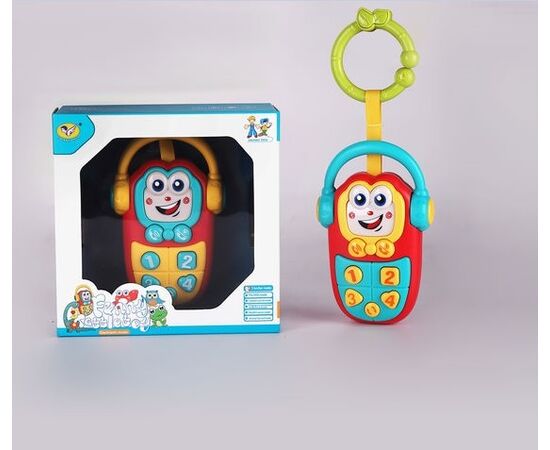 Подвесная музыкальная погремушка "Телефон"