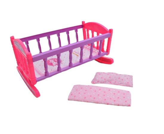 Кроватка для куклы, с подушкой и одеялком