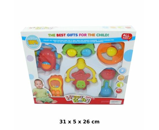 Набор погремушек "Счастливый малыш"