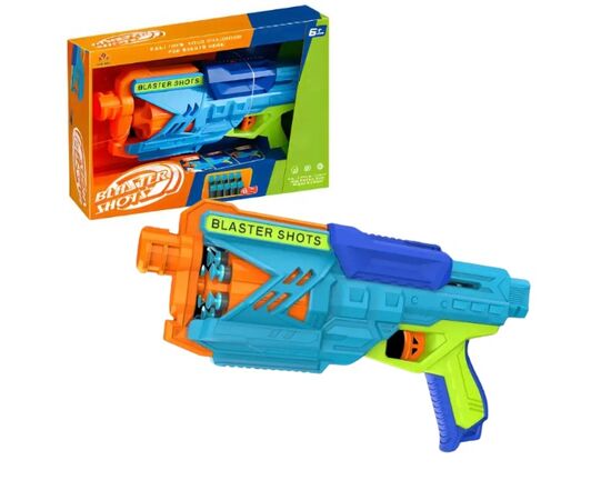 Бластер с мягкими пулями от бренда Essa Toys